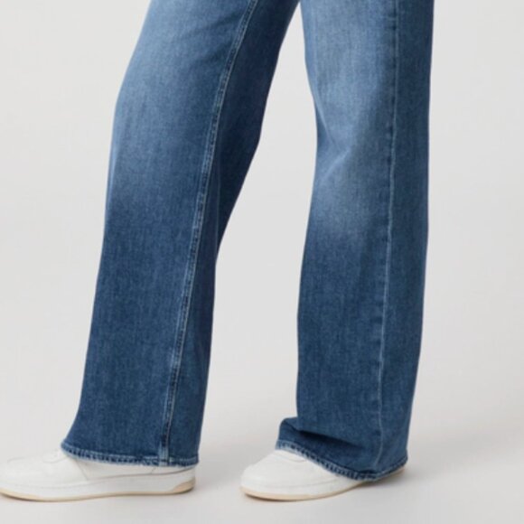 Sasha 32" Maternity Wide Leg Jean - Picture 3 of 8